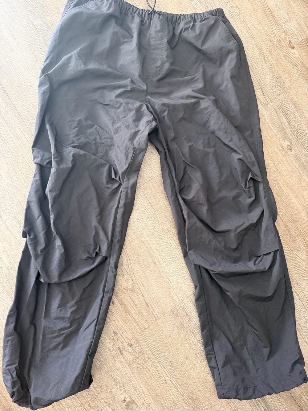 Vans Snowboard Shell Pants Men’s Large Black Baggy Snow Overpants